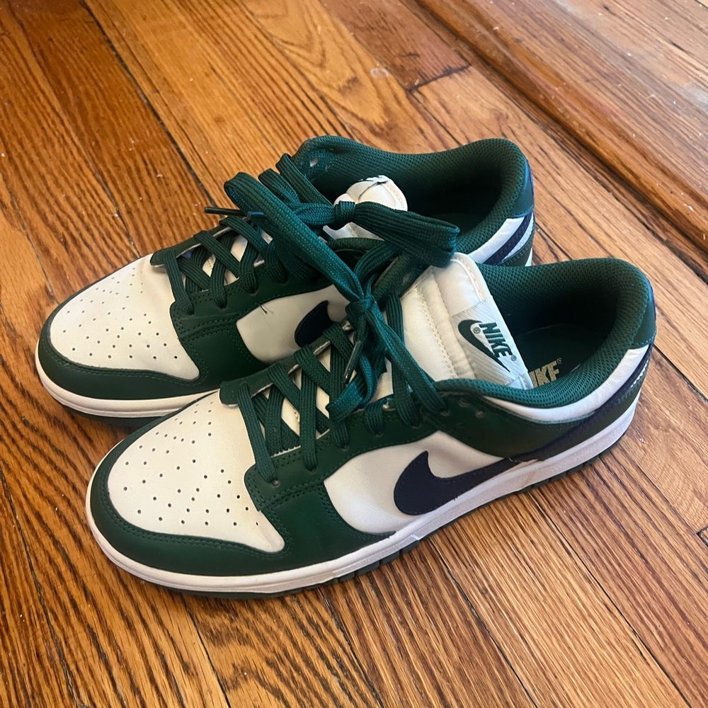 Nike Dunks blue/green/white